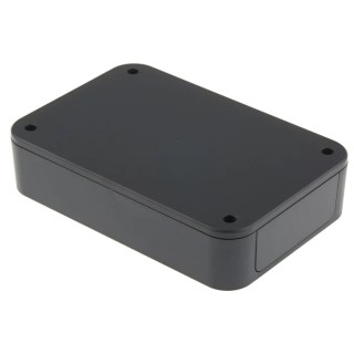 Takachi Electric Industrial PF Series Grey Lid ABS Enclosure IP40, 35 mm x 150 mm x 100 mm PF10-4-15D