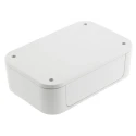 Takachi Electric Industrial PF Series White Lid ABS Enclosure IP40 45mm x 100mm x 150mm PF15-5-10W