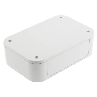 Takachi Electric Industrial PF Series White Lid ABS Enclosure IP40 45mm x 100mm x 150mm PF15-5-10W