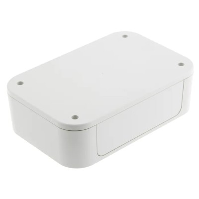 Takachi Electric Industrial PF Series White Lid ABS Enclosure IP40 45mm x 100mm x 150mm PF15-5-10W
