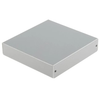 Takachi Electric Industrial MB Series Metallic Silver Aluminium Enclosure 25 mm x 120 mm x 120 mm MB12-3-12