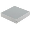 Takachi Electric Industrial MB Series Metallic Silver Aluminium Enclosure 25 mm x 120 mm x 120 mm MB12-3-12