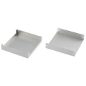 Takachi Electric Industrial MB Series Metallic Silver Aluminium Enclosure 25 mm x 120 mm x 120 mm MB12-3-12