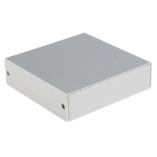 Takachi Electric Industrial MB Series Metallic Silver Lid Aluminium Enclosure 25 mm x 90 mm x 90 mm MB9-3-9