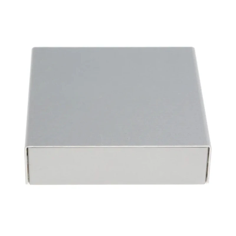 Takachi Electric Industrial MB Series Metallic Silver Lid Aluminium Enclosure 25 mm x 90 mm x 90 mm MB9-3-9