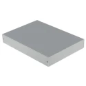 Takachi Electric Industrial MB Series Aluminium Enclosure Metallic Silver Lid 30 mm x 210 mm x 150 mm MB15-3-21
