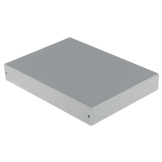 Takachi Electric Industrial MB Series Aluminium Enclosure Metallic Silver Lid 30 mm x 210 mm x 150 mm MB15-3-21