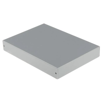 Takachi Electric Industrial MB Series Aluminium Enclosure Metallic Silver Lid 30 mm x 210 mm x 150 mm MB15-3-21