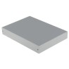 Takachi Electric Industrial MB Series Aluminium Enclosure Metallic Silver Lid 30 mm x 210 mm x 150 mm MB15-3-21