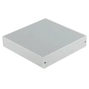 Takachi Electric Industrial MB Series Aluminium Enclosure with Metallic Silver Lid, 30 mm x 150 mm x 150 mm MB15-3-15