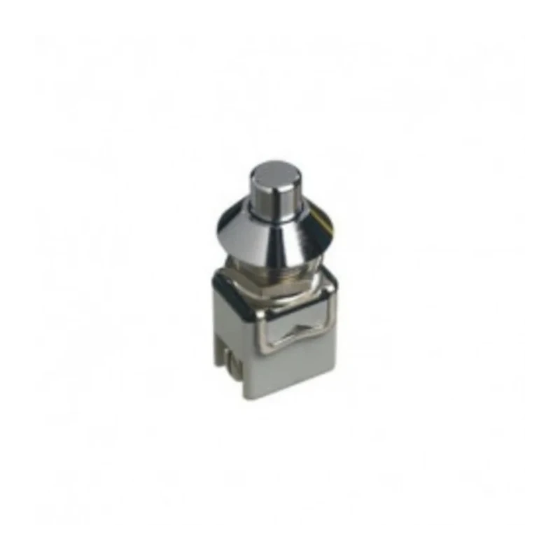 APEM 1200M Series Momentary Push Button Switch SPST Panel Mount 6.4 x 7.2 mm Cutout 250V AC 4, 8A 1222MA