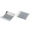 Takachi Electric Industrial MB Series Aluminium Enclosure with Metallic Silver Lid, 30 mm x 150 mm x 150 mm MB15-3-15