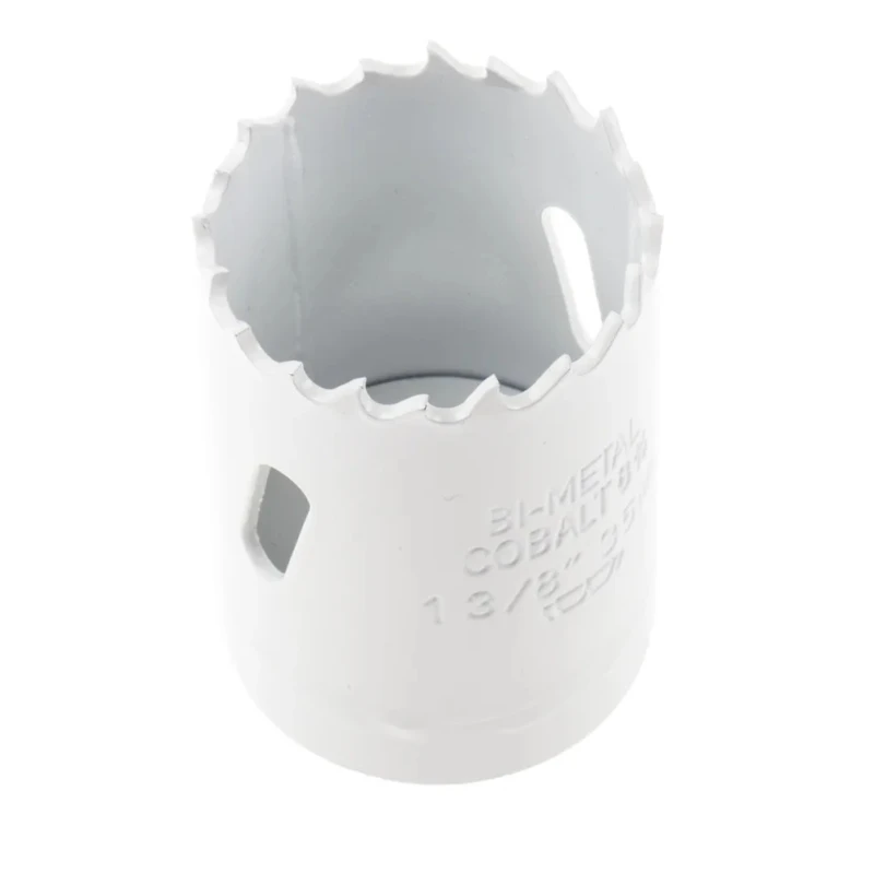 RS PRO 35 mm Diameter Cobalt Steel Bi-Metal Hole Saw Drill Bit for Ferrous, Plastic, Wood, Non-Ferrous Metal 174-9051