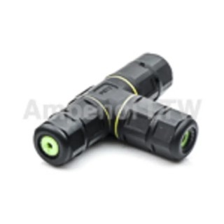 Amphenol Industrial Circular Connector 3 Contacts Cable Standard Socket Female IP68 Nylon Housing SC-L-PGT2-03-RD