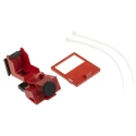 Brady Red 1-Lock Lockout Polypropylene Fibreglass Reinforced Nylon Circuit Breaker TAGLOCK 480/600V CLAMP-ON BRKR LO EA