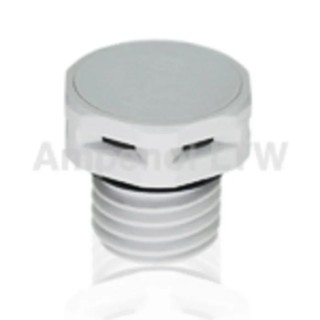 Amphenol Industrial VENT Series M12 Pressure Compensation Element, 12 mm Diameter, 16 mm Height, 16 mm VENT-PS1YBK-O8001