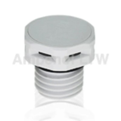 Amphenol Industrial VENT Series M12 Pressure Compensation Element, 12 mm Diameter, 16 mm Height, 16 mm VENT-PS1YBK-O8001