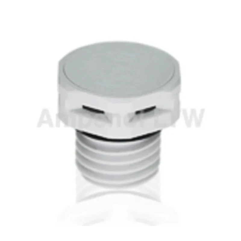Amphenol Industrial VENT Series M12 Pressure Compensation Element, 12 mm Diameter, 16 mm Height, 16 mm VENT-PS1YBK-O8001