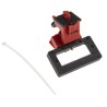 Brady Red 1-Lock Lockout Polypropylene Fibreglass Reinforced Nylon Circuit Breaker TAGLOCK OVERSIZED CIRCT BRKR LO PK6