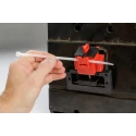 Brady Red 1-Lock Lockout Polypropylene Fibreglass Reinforced Nylon Circuit Breaker TAGLOCK OVERSIZED CIRCT BRKR LO PK6