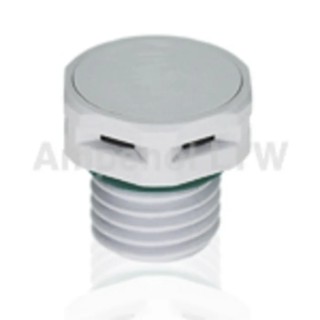 Amphenol Industrial VENT Series M12 Pressure Compensation Element, 12 mm Diameter, 16 mm Height and Width VENT-PS1NBK-O8002