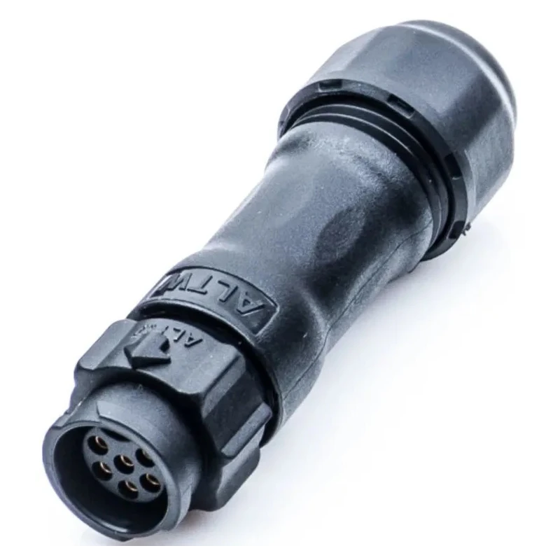 Amphenol Industrial Circular Connector 6 Contacts Cable Mount Socket Female IP68 Rated X-LOK Series BD-06BMFA-QL8MP0