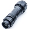 Amphenol Industrial Circular Connector 6 Contacts Cable Mount Socket Female IP68 Rated X-LOK Series BD-06BMFA-QL8MP0
