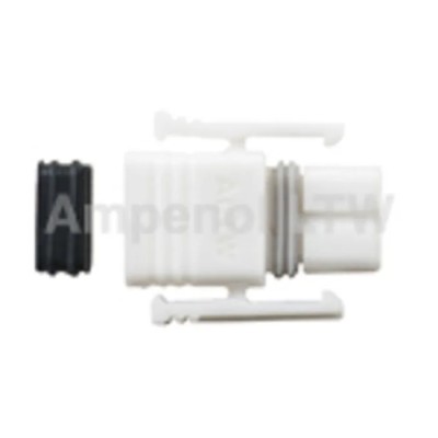 Amphenol Industrial SSL12 Male Cable Mount Connector 2 Way 1 Row Straight 250VAC/VDC 5A SSL12