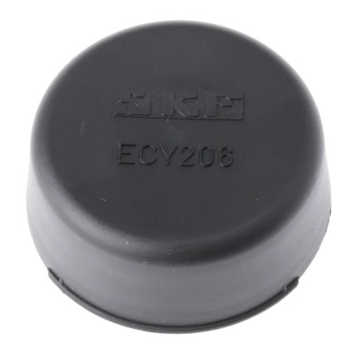 SKF Bearing Unit Insert Cap 65 mm OD Plastic Body Cylindrical Bore 25 mm Width ECY 206
