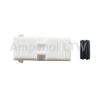 Amphenol Industrial SSL12 Male Cable Mount Connector 1.2 mm Pitch 2 Way 1 Row Straight SSL12
