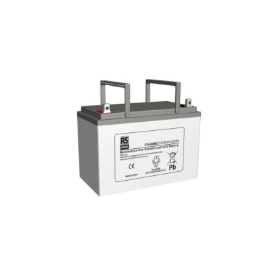 RS PRO 12 V T14 Sealed Lead Acid Battery 90 Ah AGM Construction 168mm x 230mm 27.5kg China 174-8862
