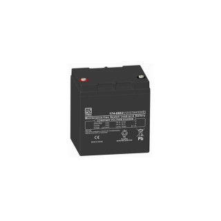 RS PRO 12 V Sealed Lead Acid Battery T12 Terminal 27 Ah Capacity AGM Construction Flame Resistant 125mm x 175mm 174-8863
