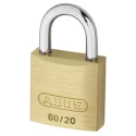 ABUS Keyed Brass and Steel Weatherproof Padlock 4mm Shackle Diameter 20mm Body XR0060 20