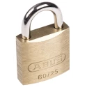 ABUS Key Steel Brass Weatherproof Padlock 25mm Body 4mm Shackle XR0060 25
