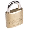 ABUS Key Steel Brass Weatherproof Padlock 25mm Body 4mm Shackle XR0060 25
