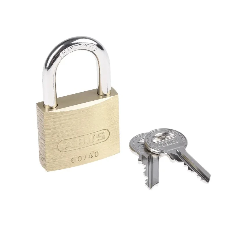 ABUS Weatherproof Keyed Alike Brass and Steel Padlock 6 mm Shackle, 40 mm Body XR006040K2