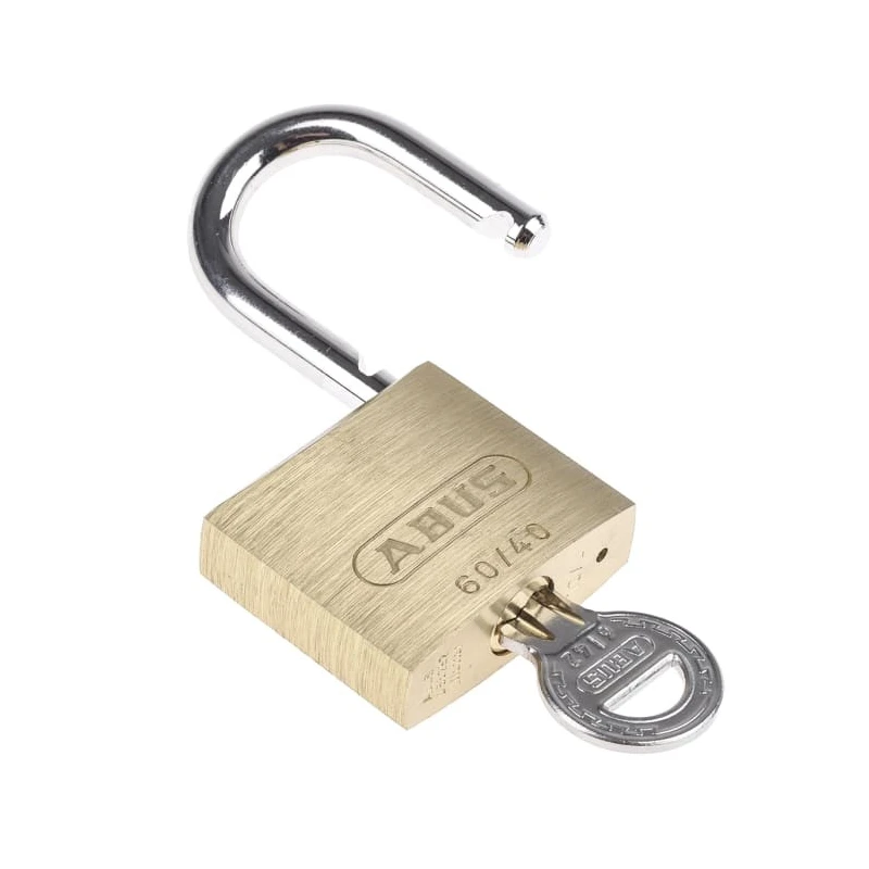 ABUS Weatherproof Keyed Alike Brass and Steel Padlock 6 mm Shackle, 40 mm Body XR006040K2
