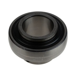 SKF Bearing Insert 40 mm Inside Diameter 80 mm Outside Diameter Steel Material 19kN Static Load Rating 30.7kN YAR 208-2F