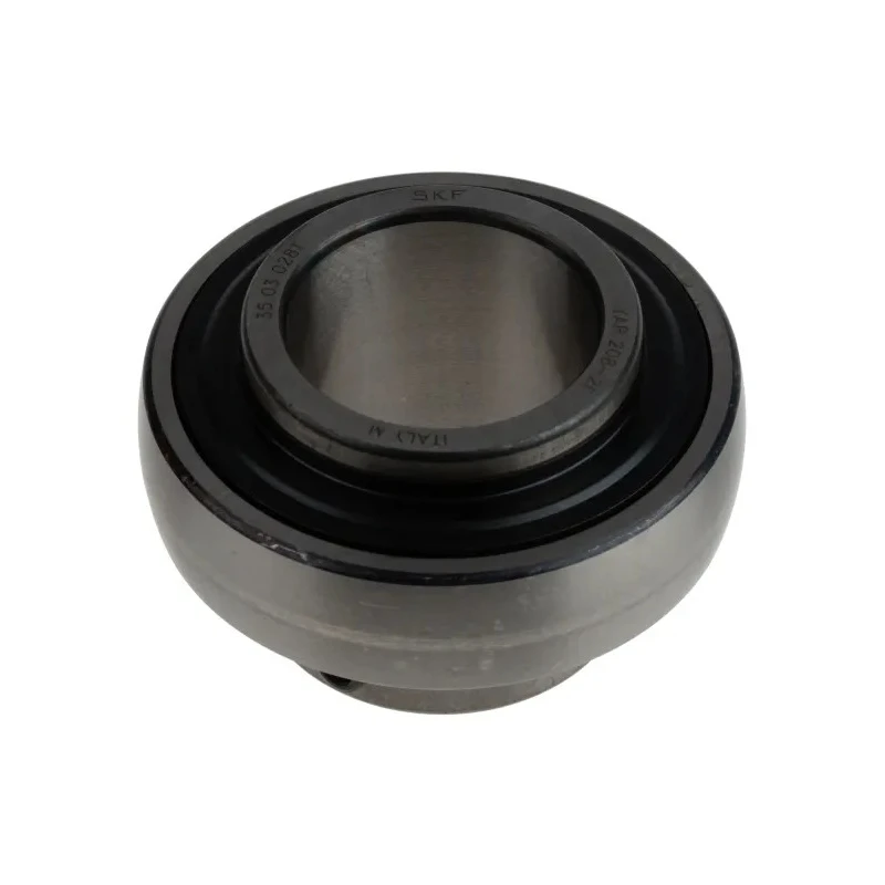 SKF Bearing Insert 40 mm Inside Diameter 80 mm Outside Diameter Steel Material 19kN Static Load Rating 30.7kN YAR 208-2F