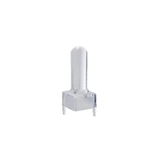 Bivar Surface Mount 1-Way Straight Rigid LED Light Pipe Clear Lens Polycarbonate 3 mm VLP-600-R