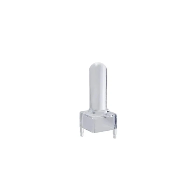 Bivar Surface Mount 1-Way Straight Rigid LED Light Pipe Clear Lens Polycarbonate 3 mm VLP-600-R