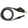 RS PRO Crocodile Clip Lead 1A, 48V, Black, 2 m Lead Length 175-0161