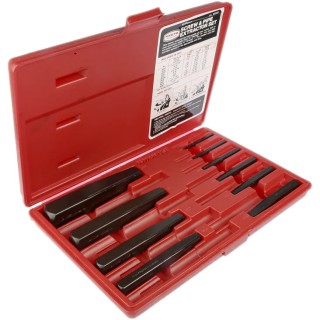 Stanley Proto 10 Piece Plastic Carbon Steel Screw Extractor Set 9500B
