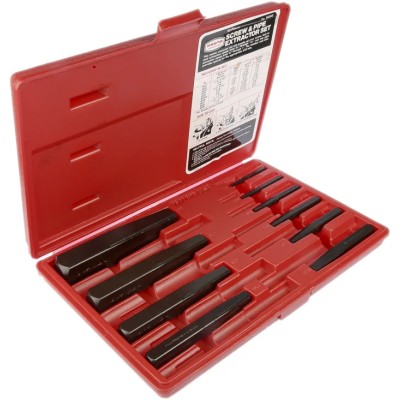 Stanley Proto 10 Piece Plastic Carbon Steel Screw Extractor Set 9500B