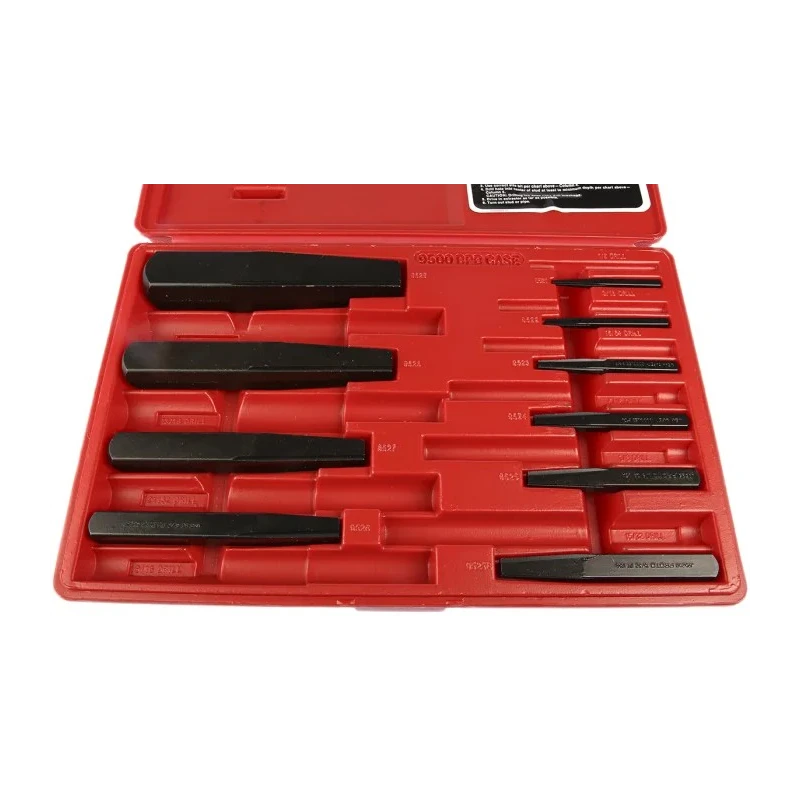 Stanley Proto 10 Piece Plastic Carbon Steel Screw Extractor Set 9500B