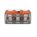 WAGO 221 Series Lever Connector 3-Way 10AWG 20AWG Wire 41A Cage Clamp 221-613