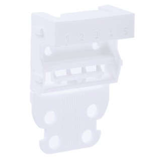 WAGO Wire Splice Connector White Uninsulated Polyamide 66 16.9mm 221-505