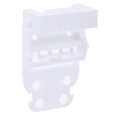 WAGO Wire Splice Connector White Uninsulated Polyamide 66 16.9mm 221-505