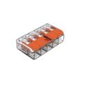 WAGO 221 Series Lever Connector 5-Way Terminal Block 450V 41A Cage Clamp 221-615