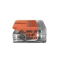WAGO 221 Series Lever Connector 5-Way Terminal Block 450V 41A Cage Clamp 221-615